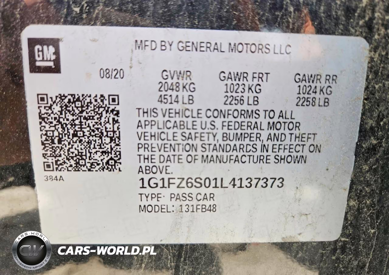 2020 Chevrolet Bolt Ev Premier VIN:1G1FZ6S01L4137373 - 13