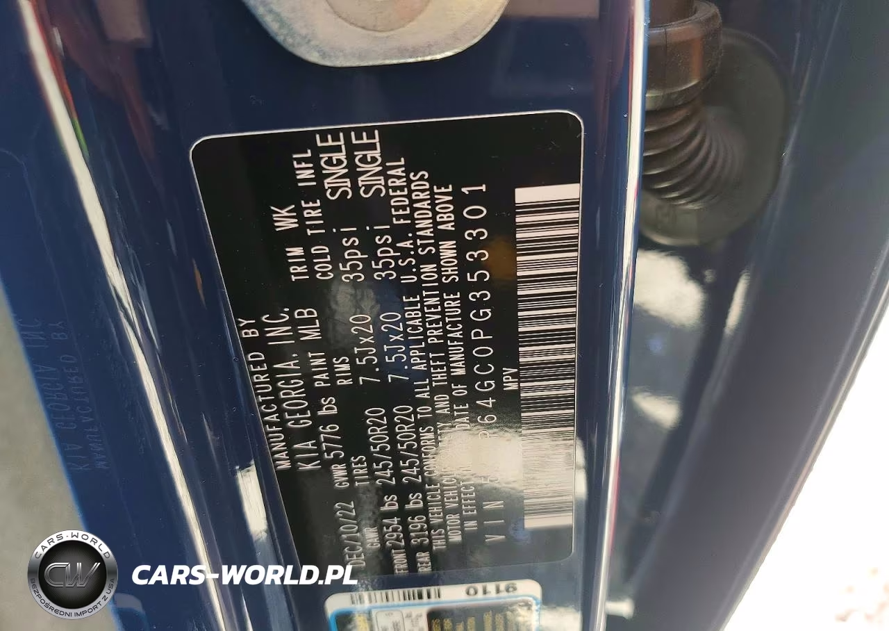 2023 Kia Telluride S VIN:5XYP64GC0PG353301 - 13