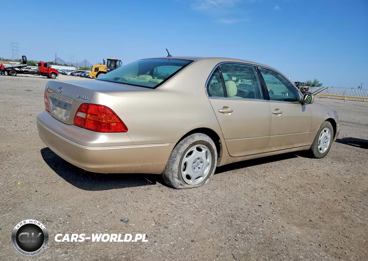 2001 Lexus Ls 430 VIN:JTHBN30F810032999 - 3