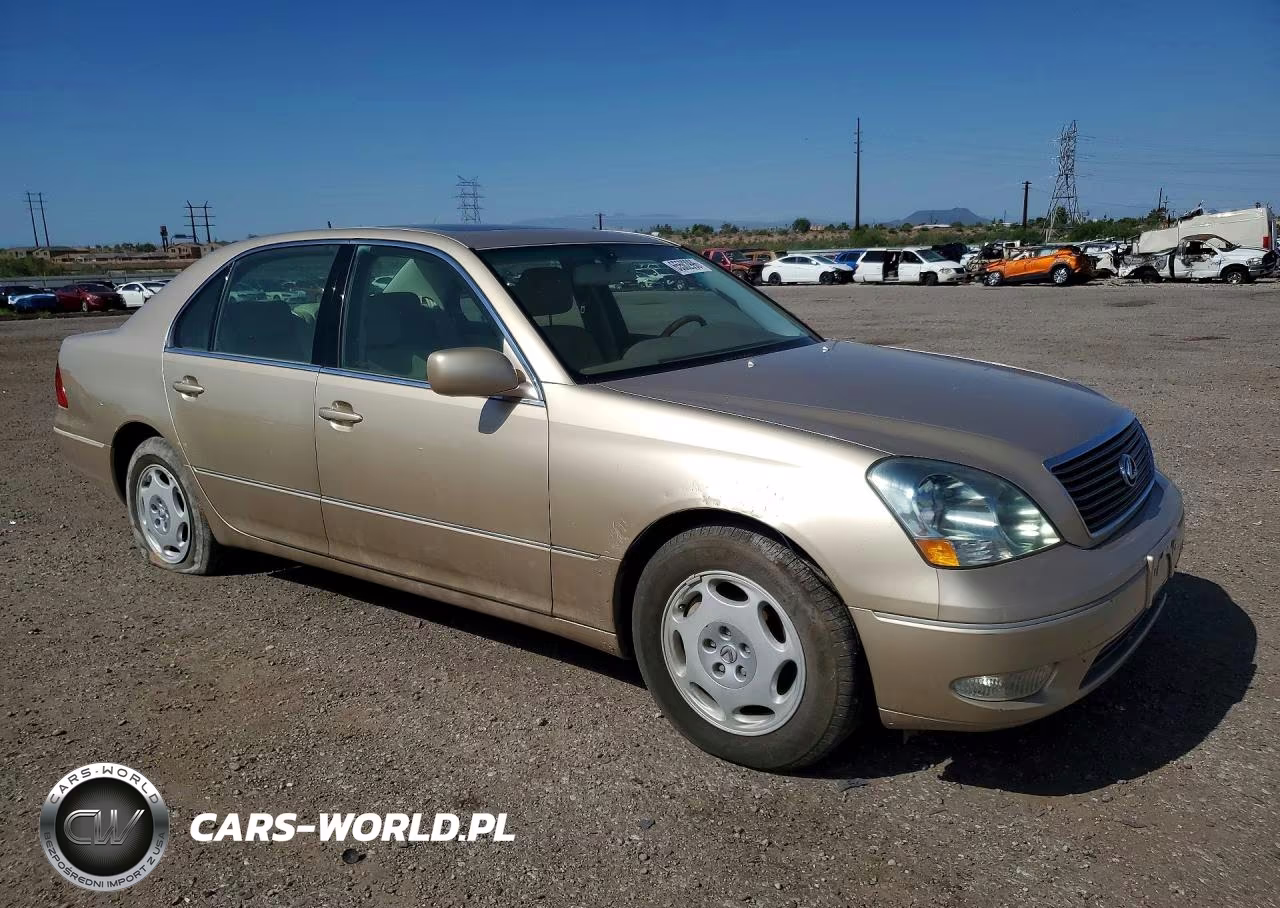 2001 Lexus Ls 430 VIN:JTHBN30F810032999 - 4
