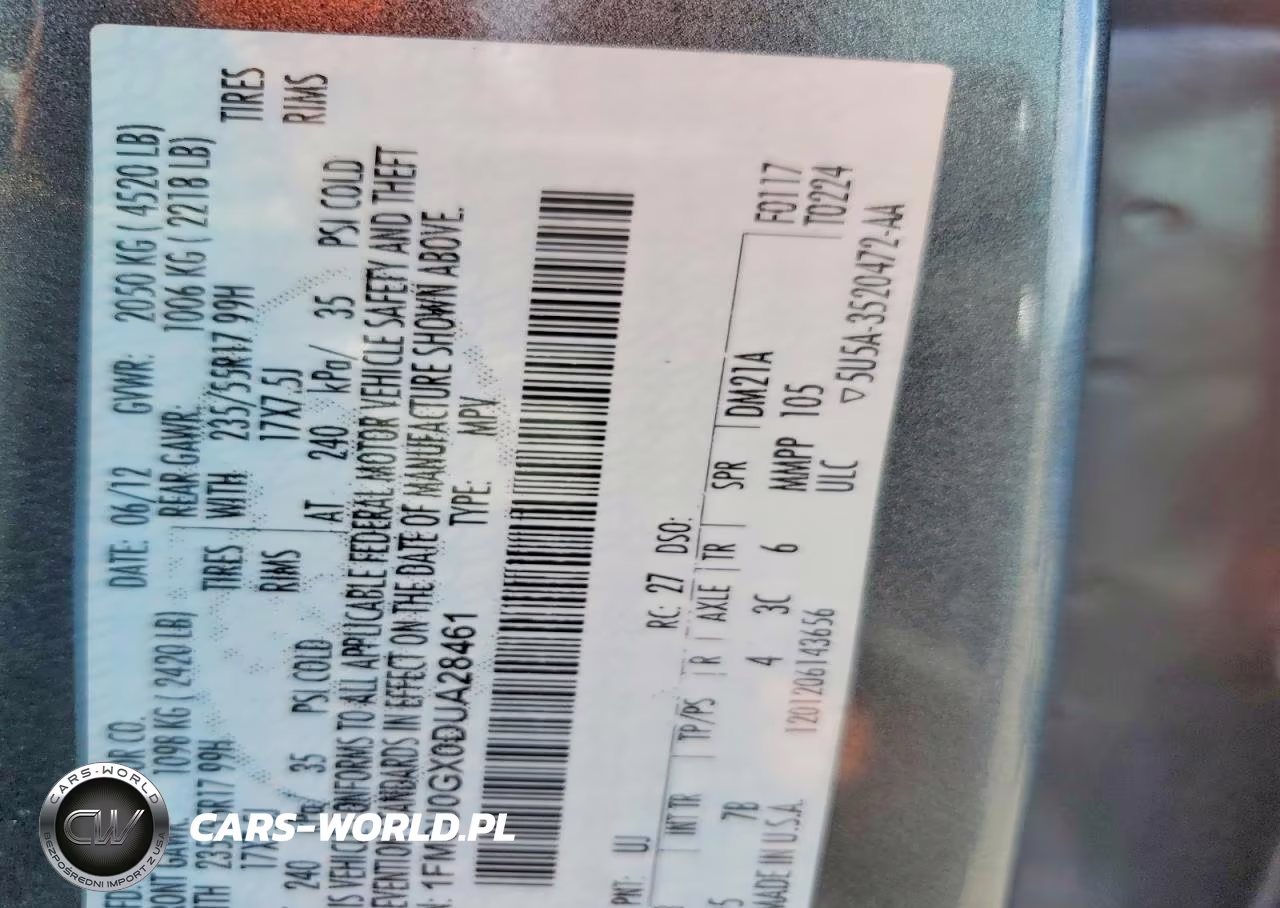 2013 Ford Escape Se VIN:1FMCU0GX0DUA28461 - 13