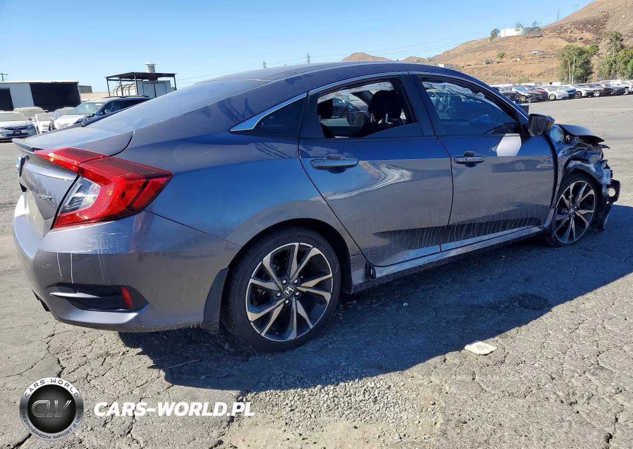 2020 Honda Civic Sport VIN:2HGFC2F84LH512095 - 3