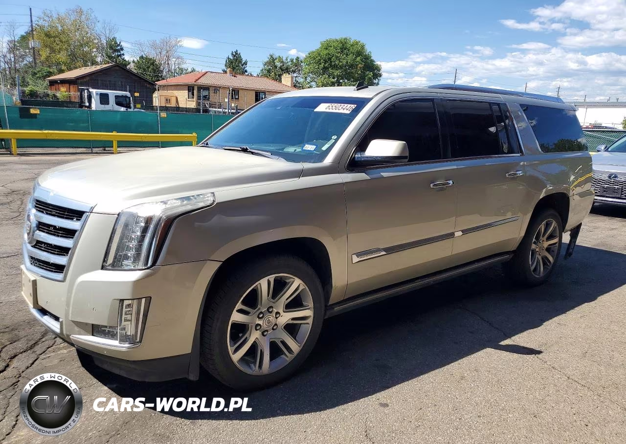 2015 Cadillac Escalade Esv Premium VIN:1GYS4JKJ4FR260943 - 1