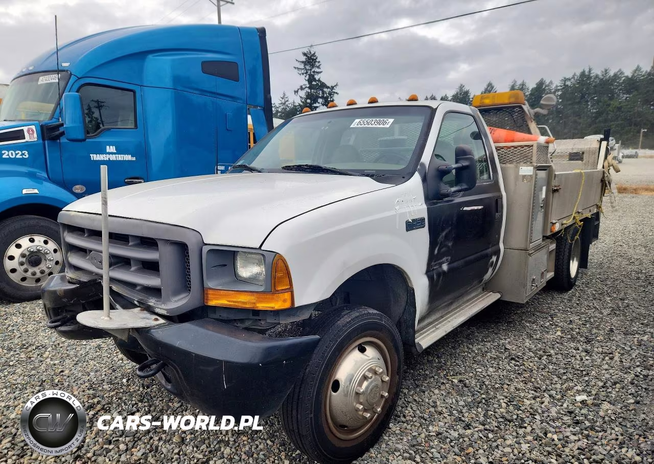 2000 Ford F450 Super Duty Dump Flatbed