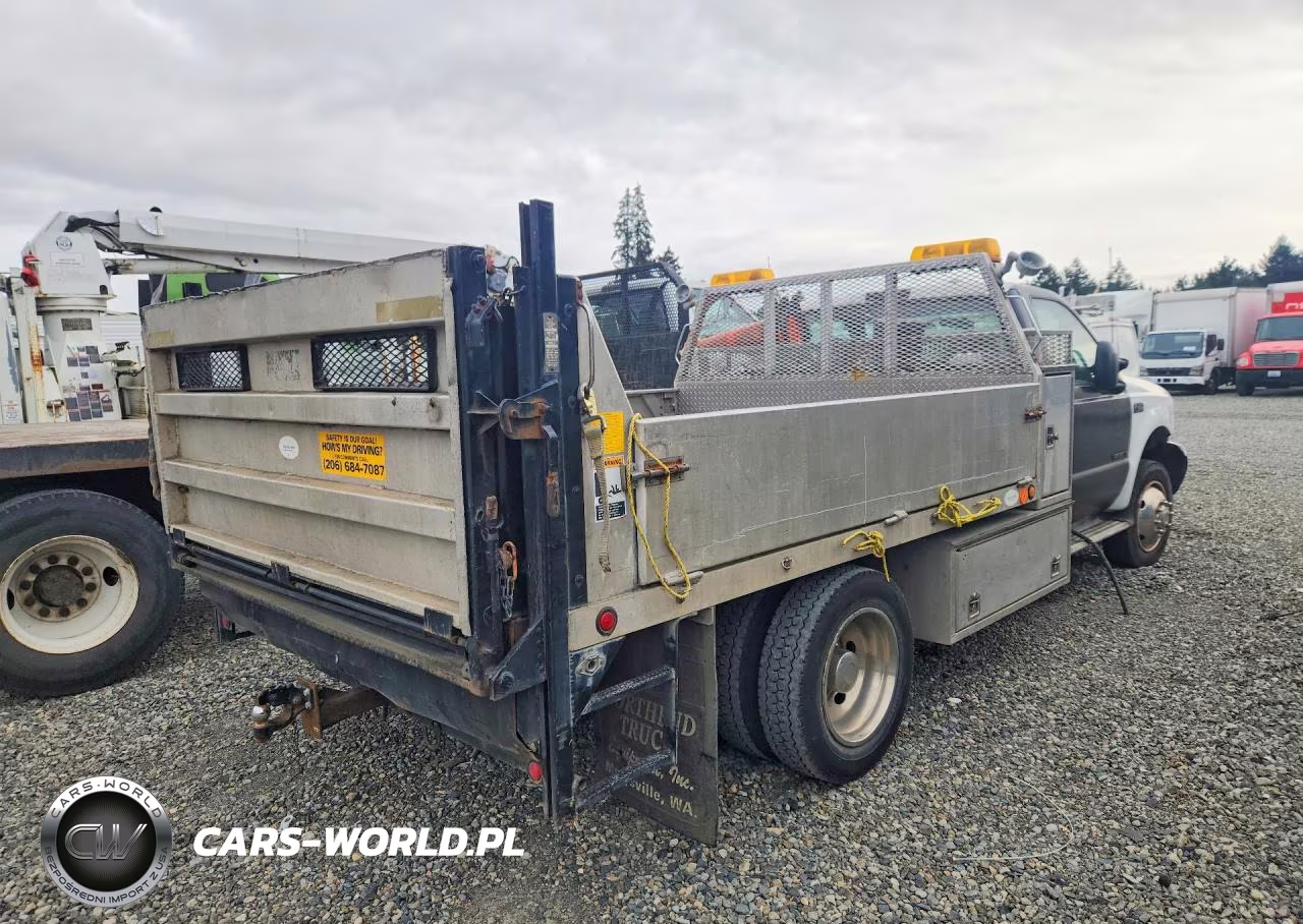 2000 Ford F450 Super Duty Dump Flatbed VIN:1FDXF46F8YEE09762 - 3