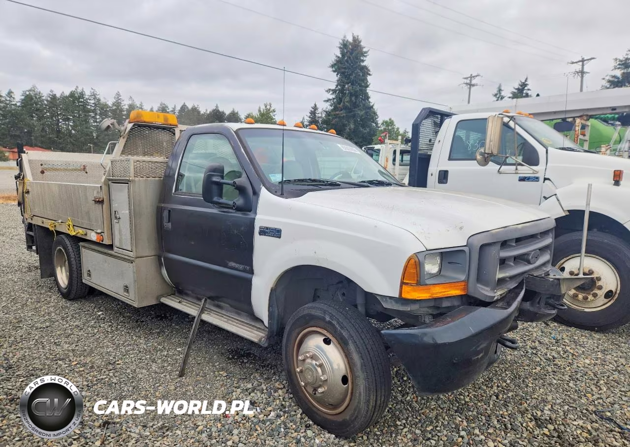 2000 Ford F450 Super Duty Dump Flatbed VIN:1FDXF46F8YEE09762 - 4