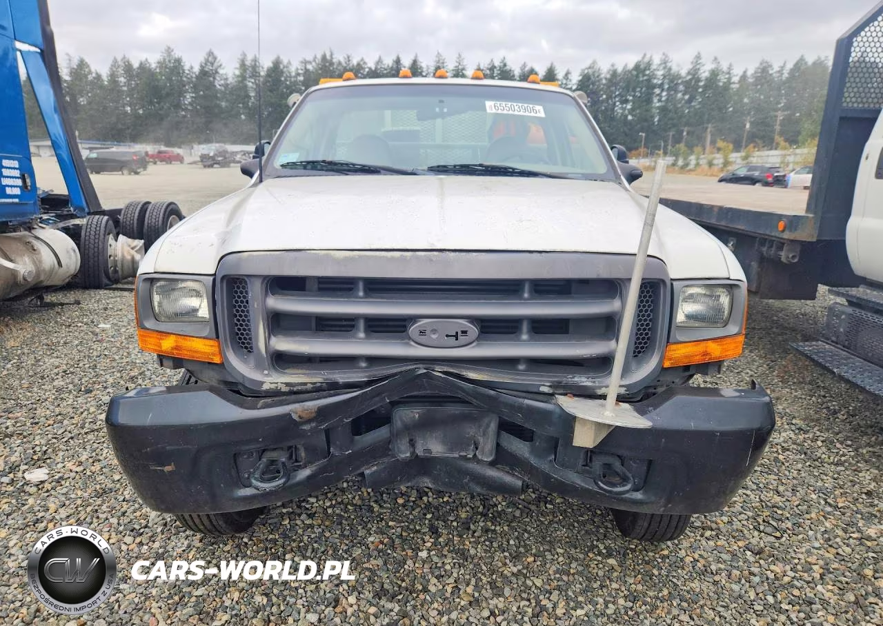 2000 Ford F450 Super Duty Dump Flatbed VIN:1FDXF46F8YEE09762 - 5