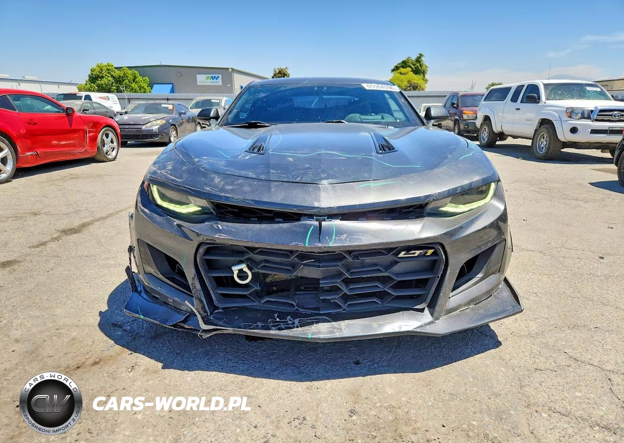 2018 Chevrolet Camaro Ss VIN:1G1FH1R74J0110326 - 5