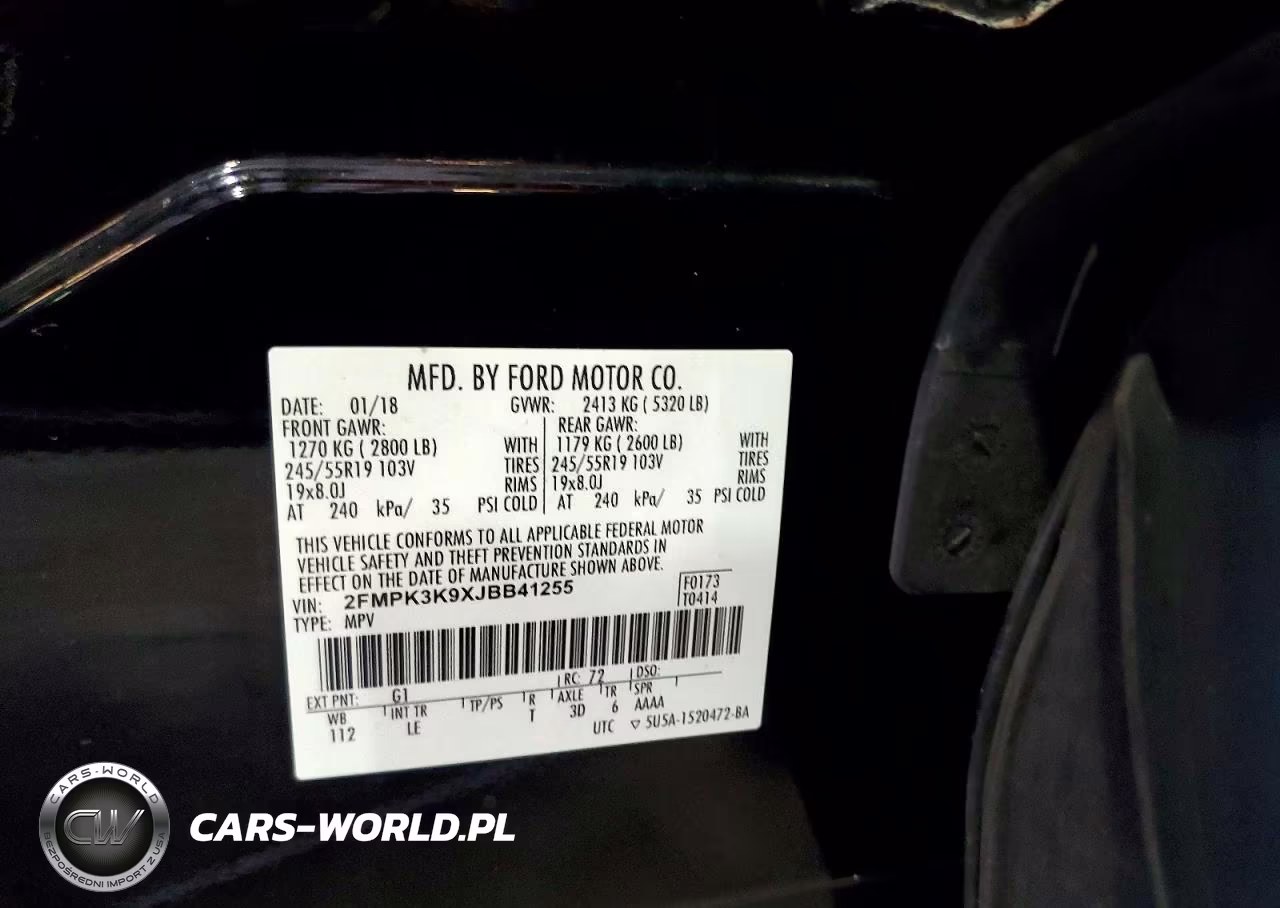 2018 Ford Edge Titanium VIN:2FMPK3K9XJBB41255 - 13