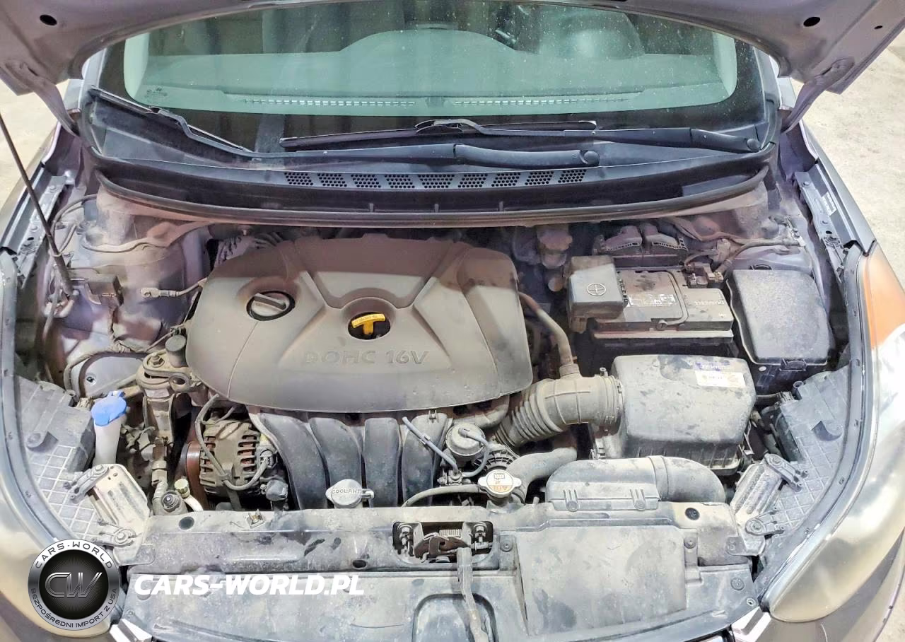 2012 Hyundai Elantra Gls VIN:KMHDH4AE9CU355804 - 11