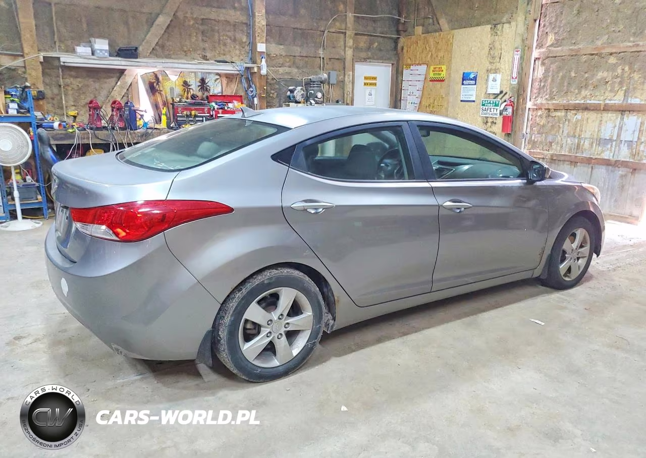 2012 Hyundai Elantra Gls VIN:KMHDH4AE9CU355804 - 3