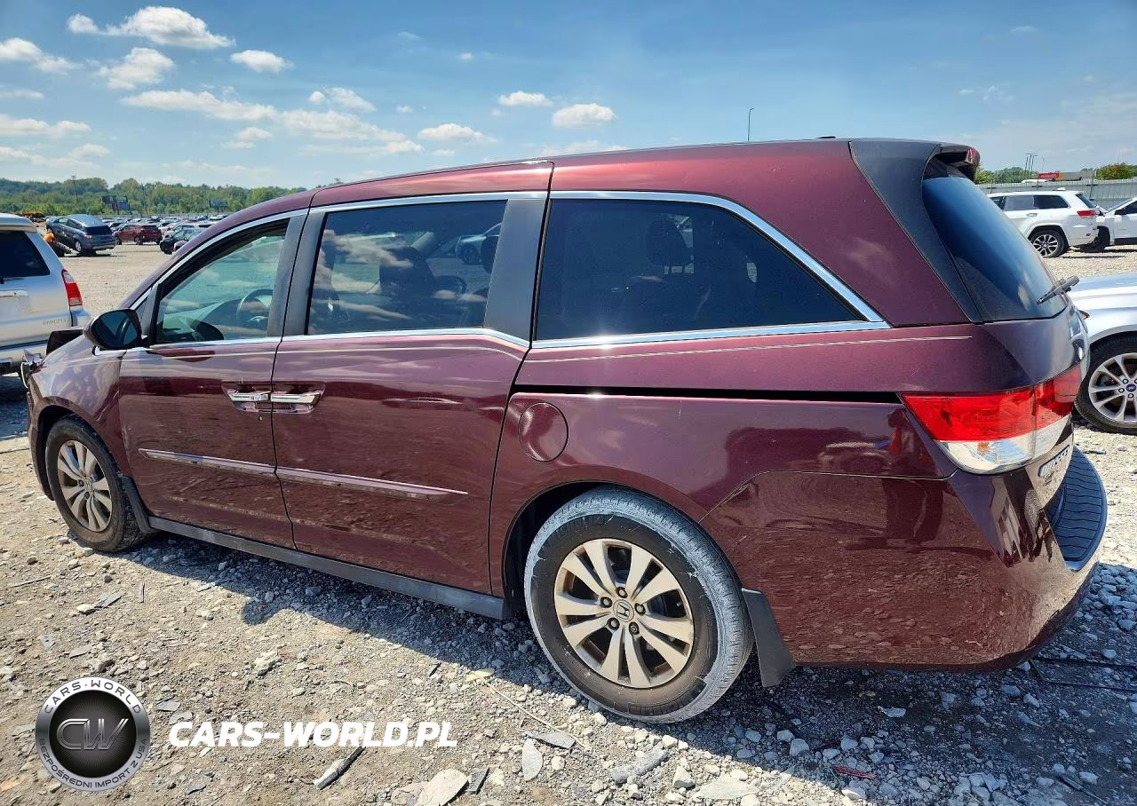2015 Honda Odyssey Exl VIN:5FNRL5H69FB065766 - 2