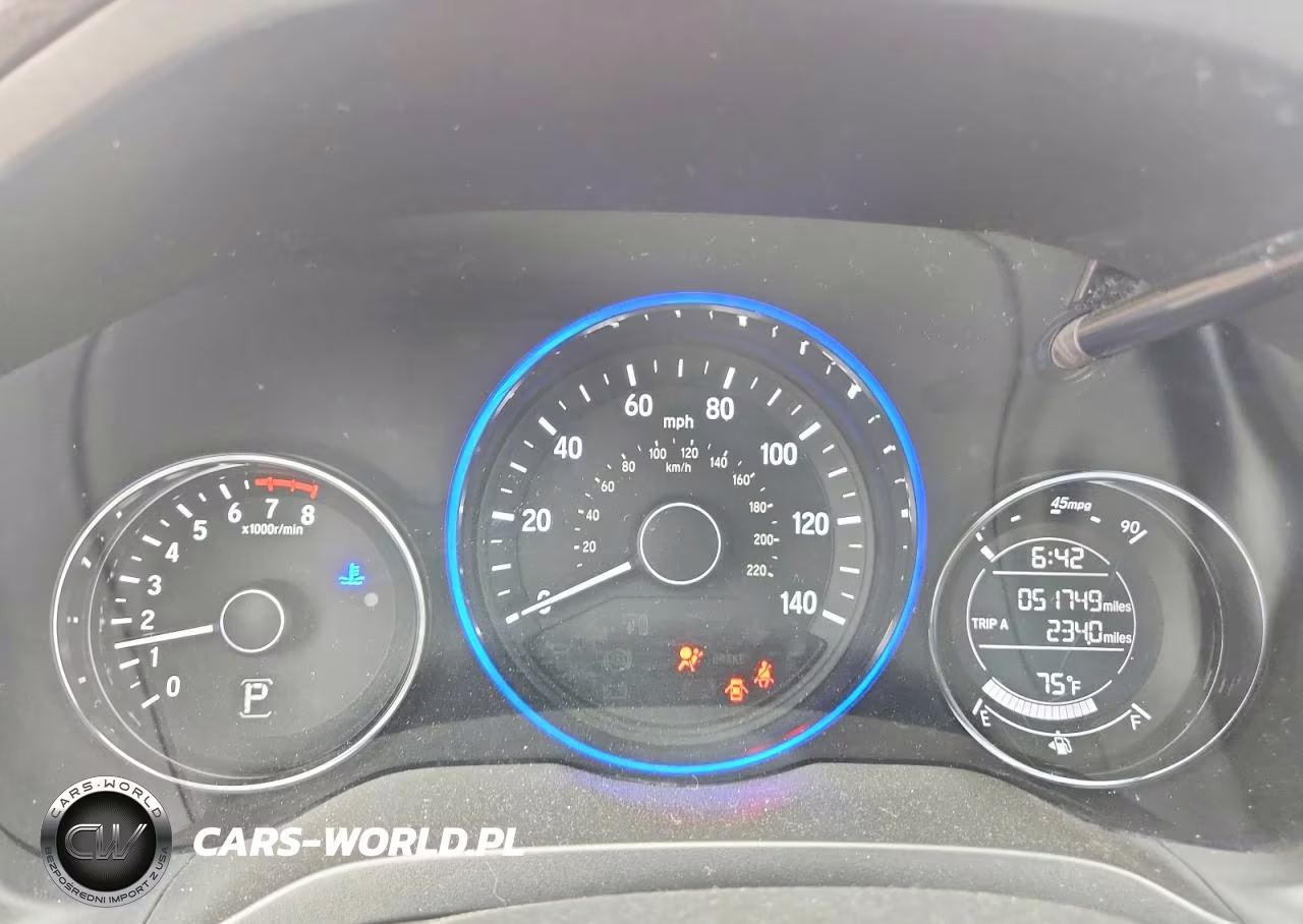 2016 Honda Hr-V Exl VIN:3CZRU6H77GM700731 - 9