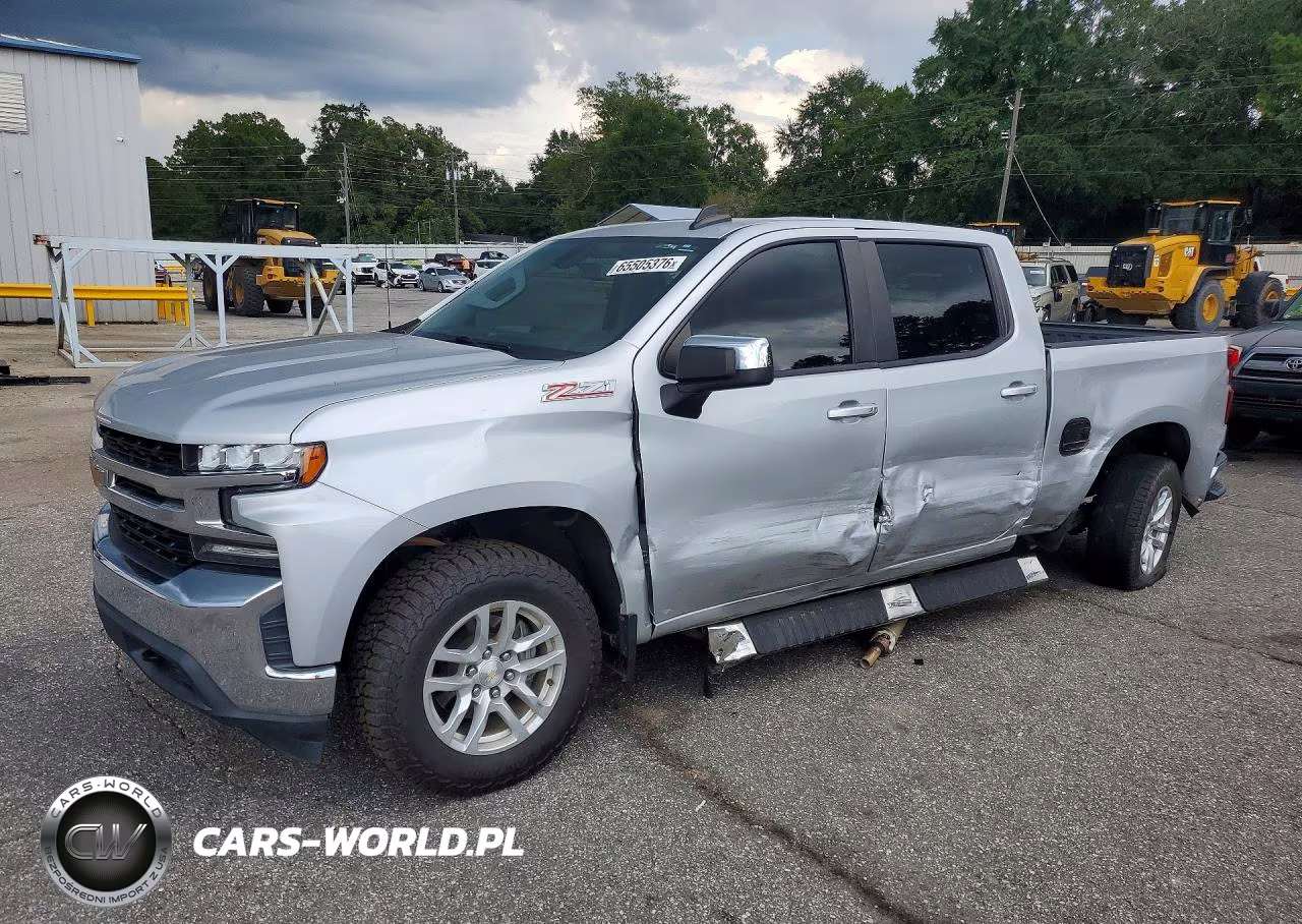 2019 Chevrolet Silverado K1500 Lt VIN:1GCUYDED7KZ130739 - 1