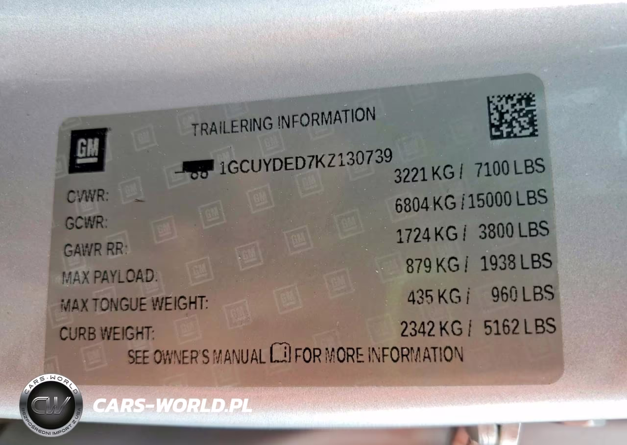 2019 Chevrolet Silverado K1500 Lt VIN:1GCUYDED7KZ130739 - 12