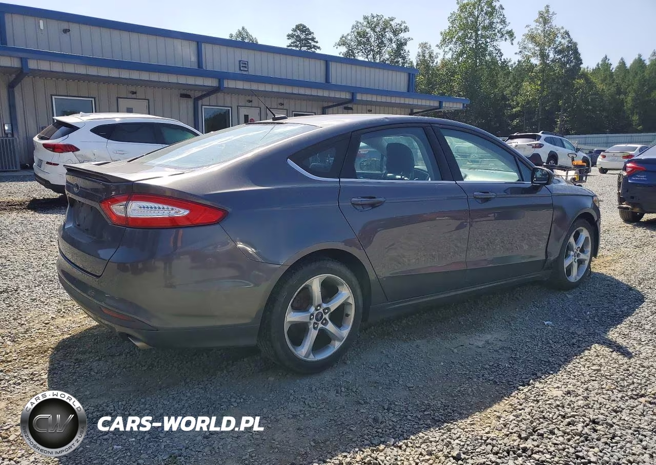 2016 Ford Fusion S VIN:3FA6P0G76GR139364 - 3
