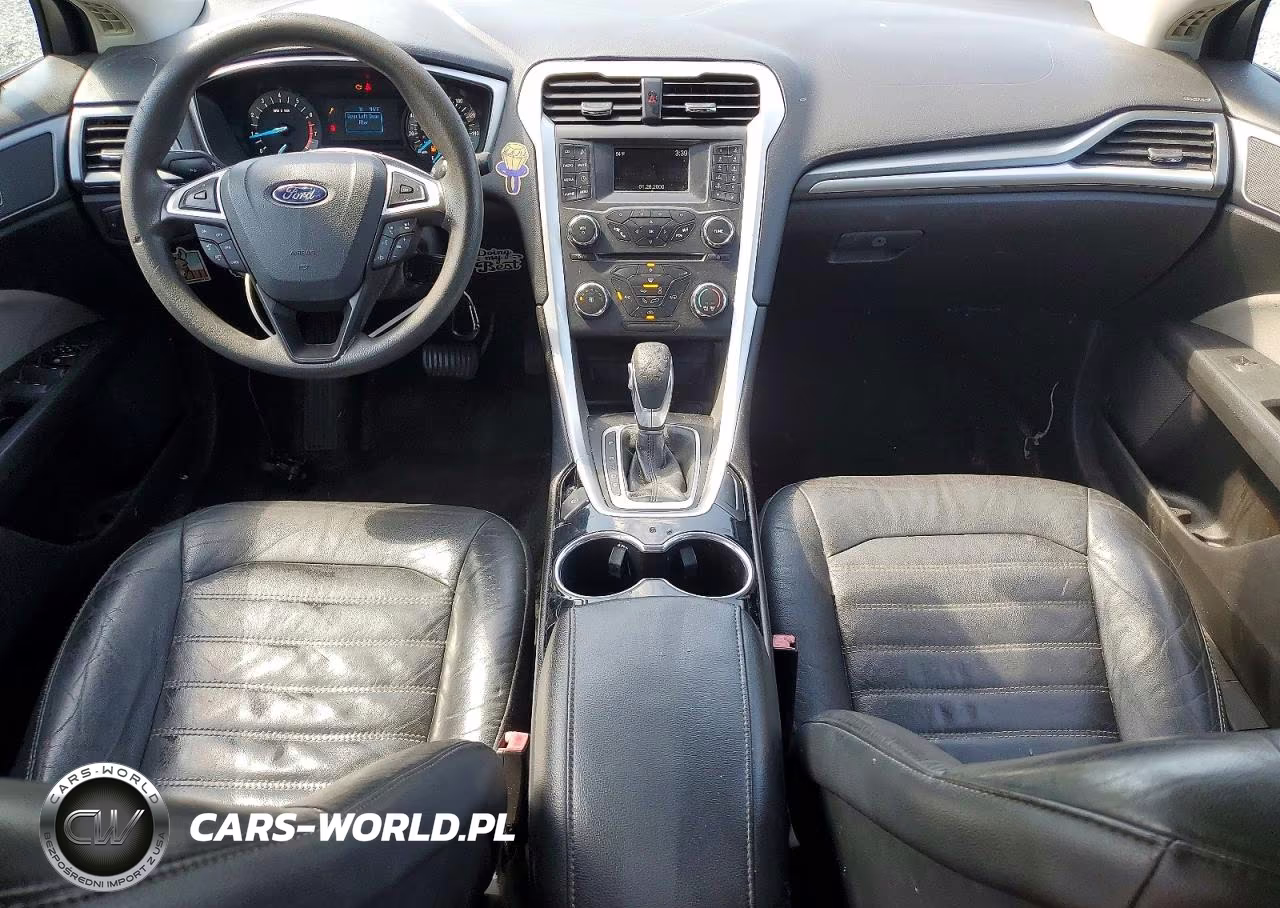 2016 Ford Fusion S VIN:3FA6P0G76GR139364 - 8