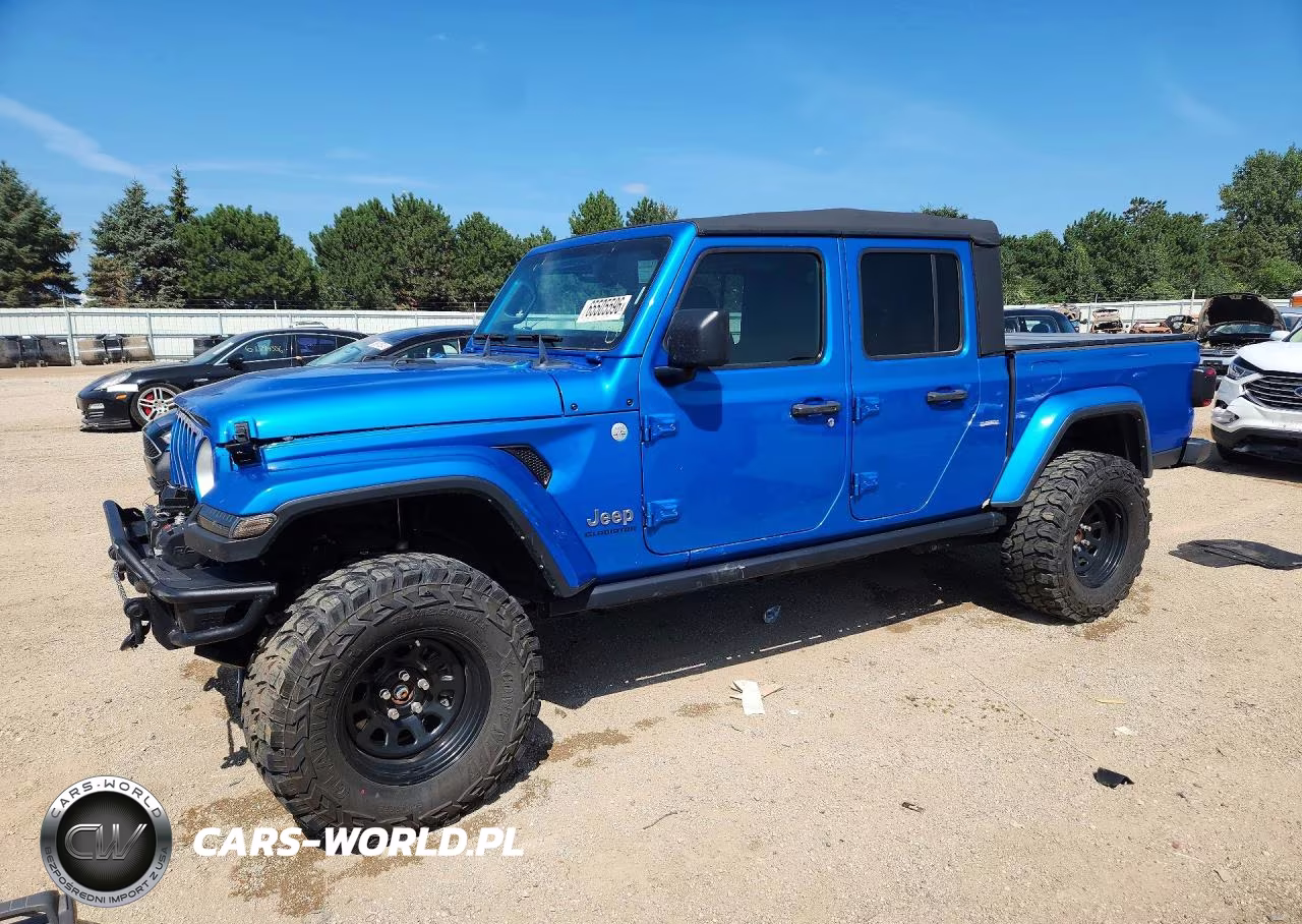 2022 Jeep Gladiator Overland VIN:1C6JJTFM6NL165724 - 1
