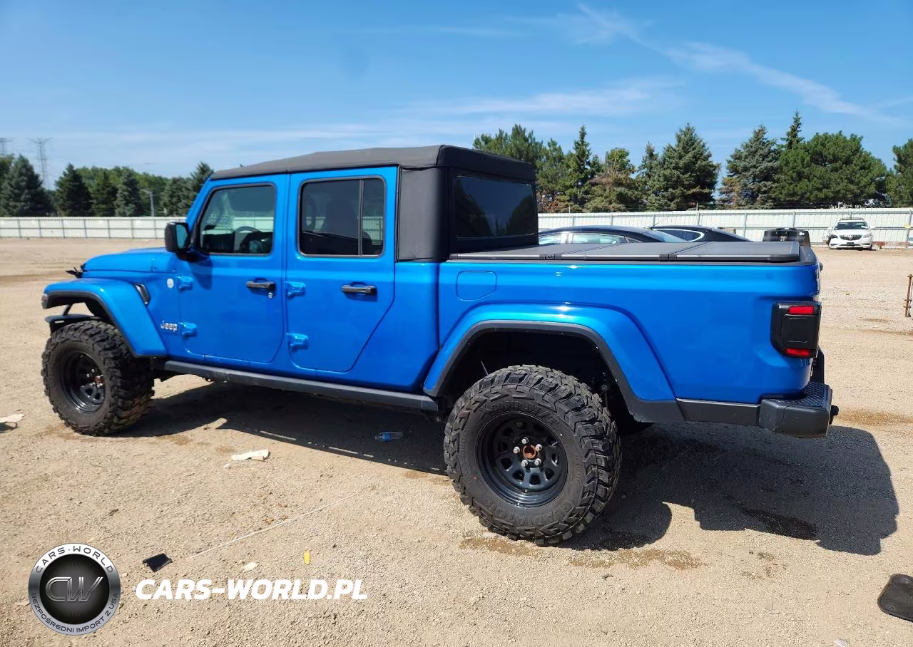 2022 Jeep Gladiator Overland VIN:1C6JJTFM6NL165724 - 2