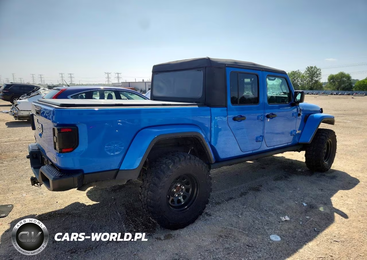 2022 Jeep Gladiator Overland VIN:1C6JJTFM6NL165724 - 3