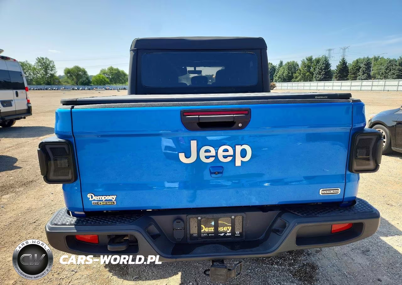 2022 Jeep Gladiator Overland VIN:1C6JJTFM6NL165724 - 6