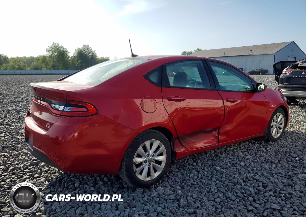 2014 Dodge Dart Sxt VIN:1C3CDFBB2ED913687 - 3