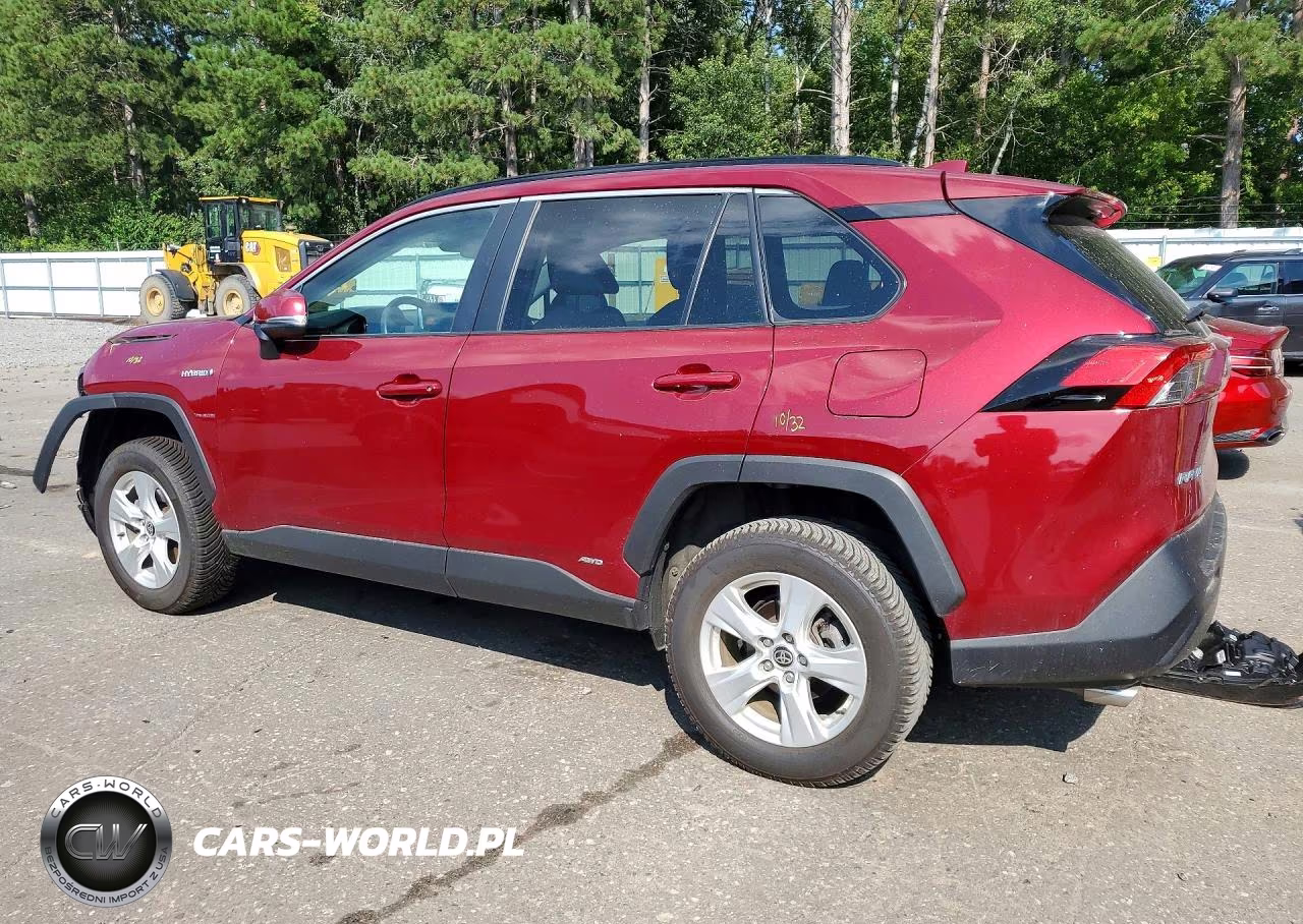 2021 Toyota Rav4 Hybrid Xle VIN:2T3R6RFV6MW015391 - 2