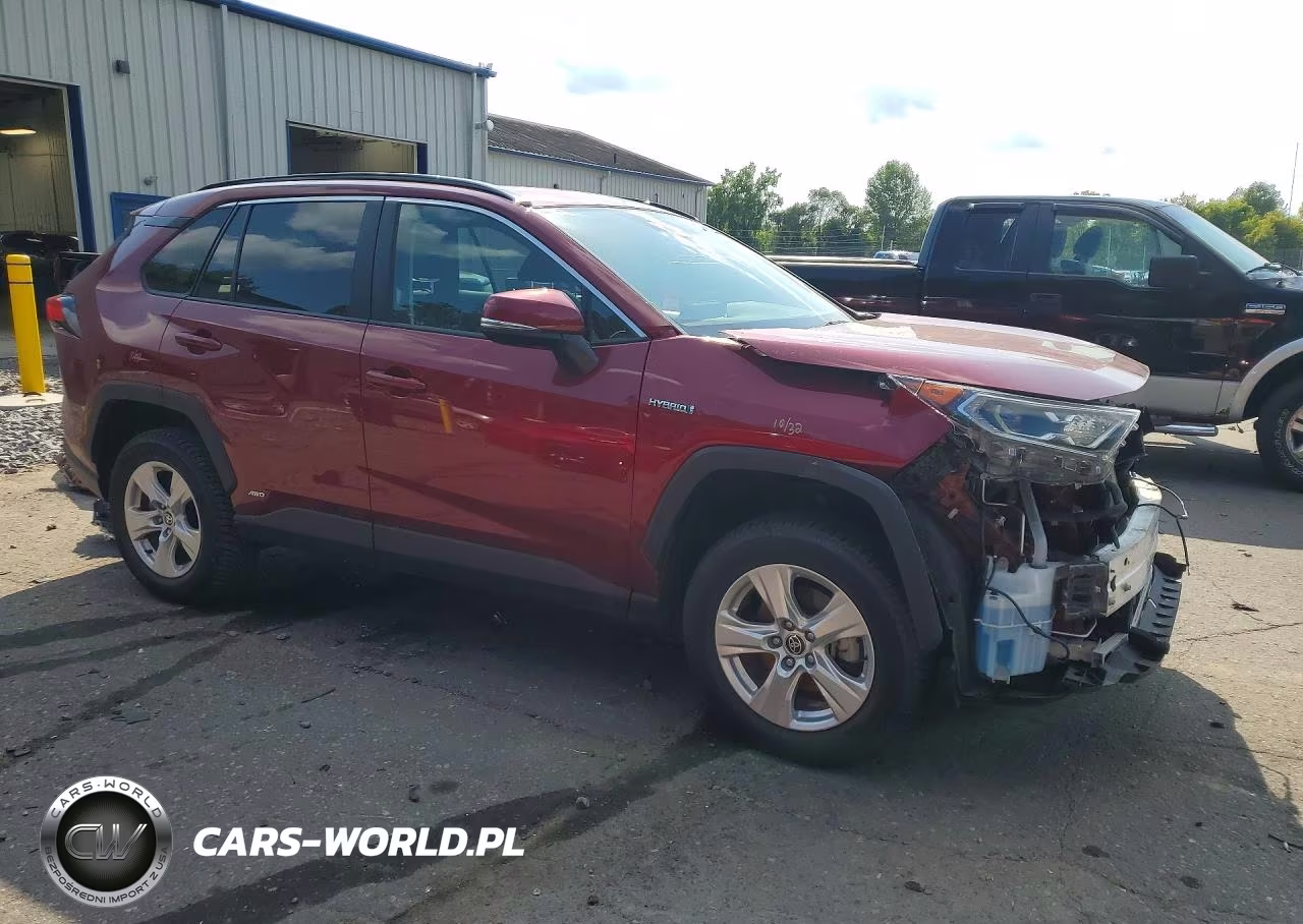 2021 Toyota Rav4 Hybrid Xle VIN:2T3R6RFV6MW015391 - 4
