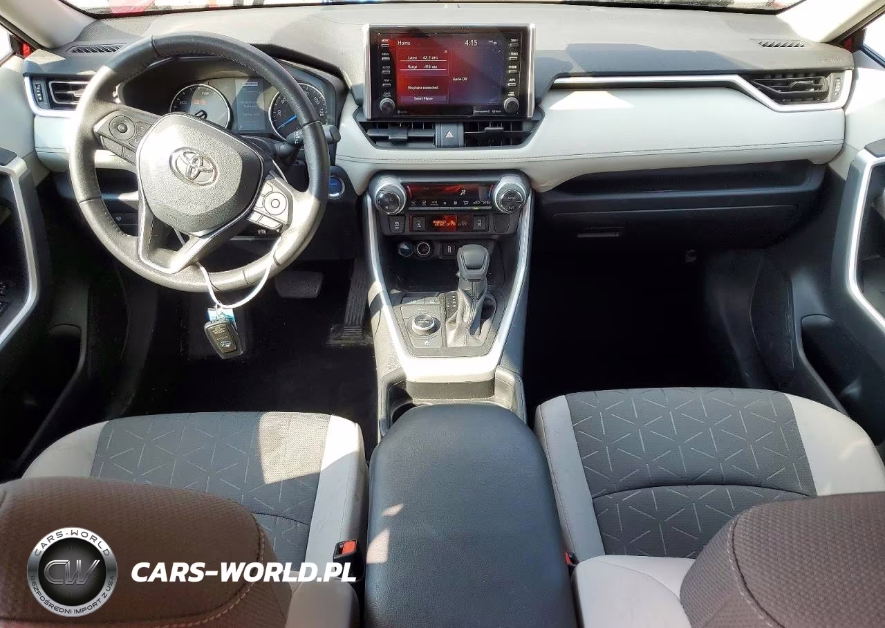 2021 Toyota Rav4 Hybrid Xle VIN:2T3R6RFV6MW015391 - 8