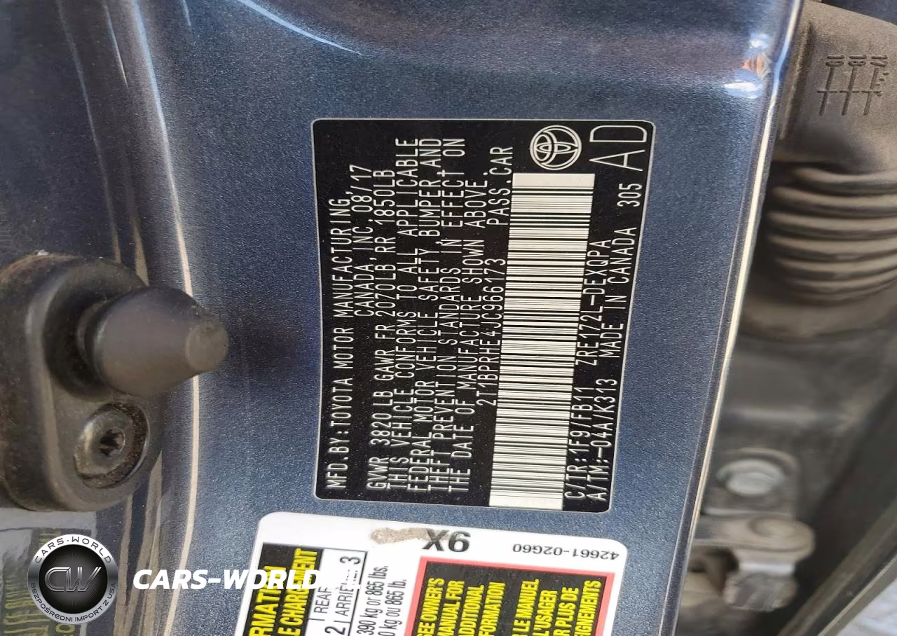 2018 Toyota Corolla Le Eco VIN:2T1BPRHE4JC966173 - 12