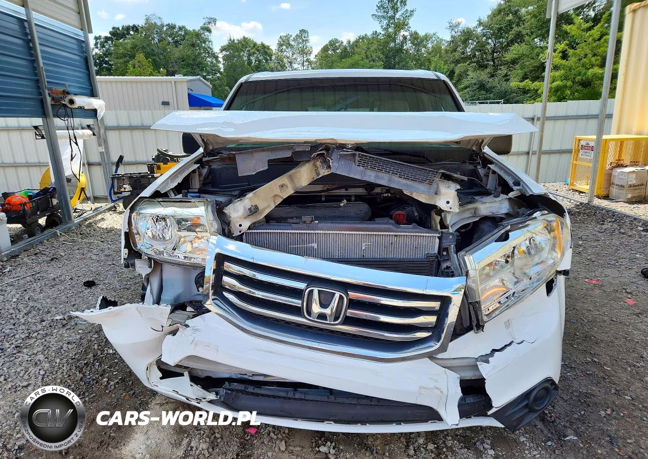2014 Honda Pilot Lx VIN:5FNYF3H21EB022896 - 5