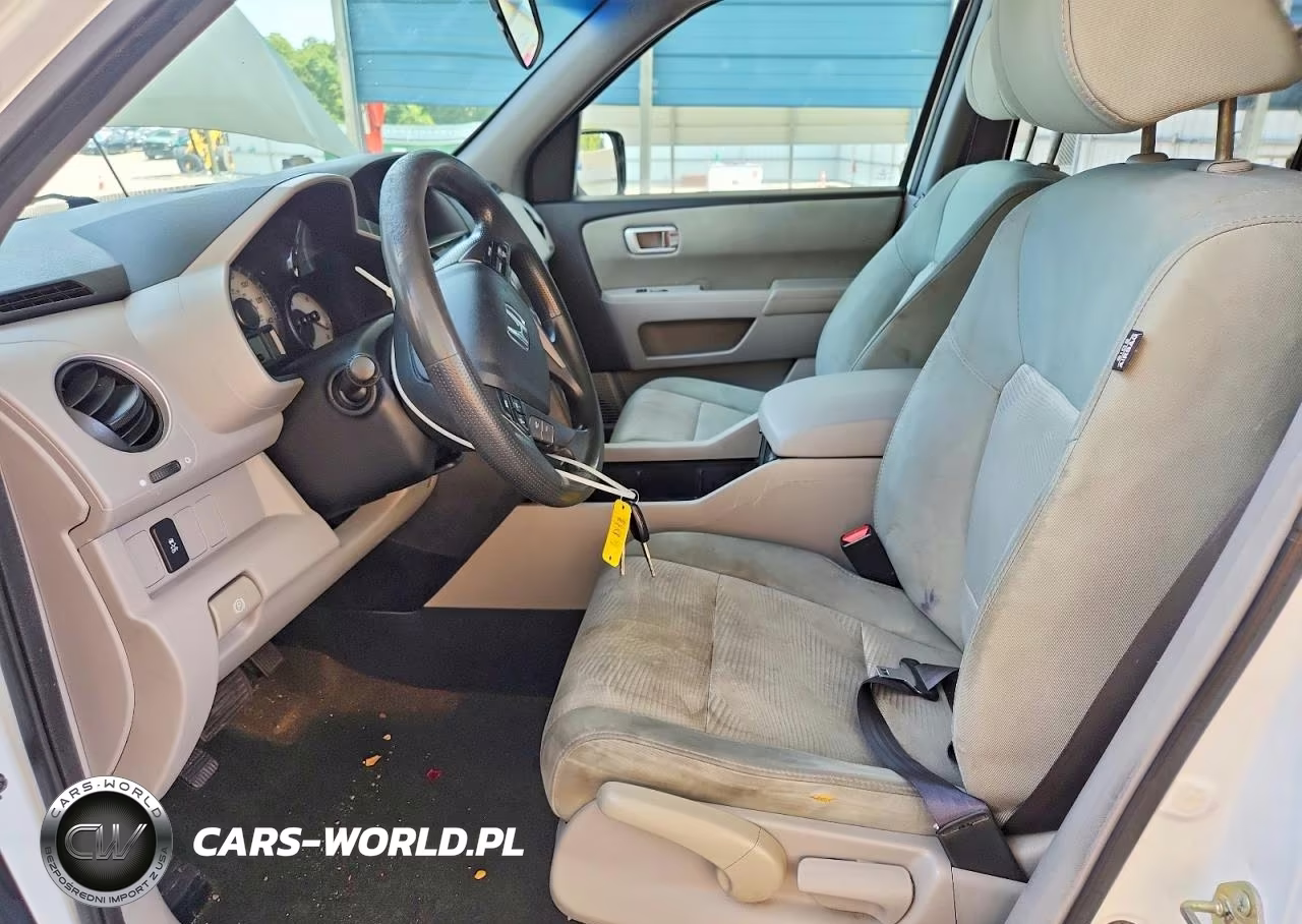 2014 Honda Pilot Lx VIN:5FNYF3H21EB022896 - 7