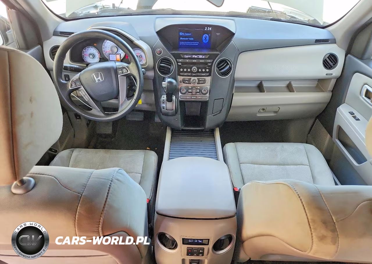 2014 Honda Pilot Lx VIN:5FNYF3H21EB022896 - 8