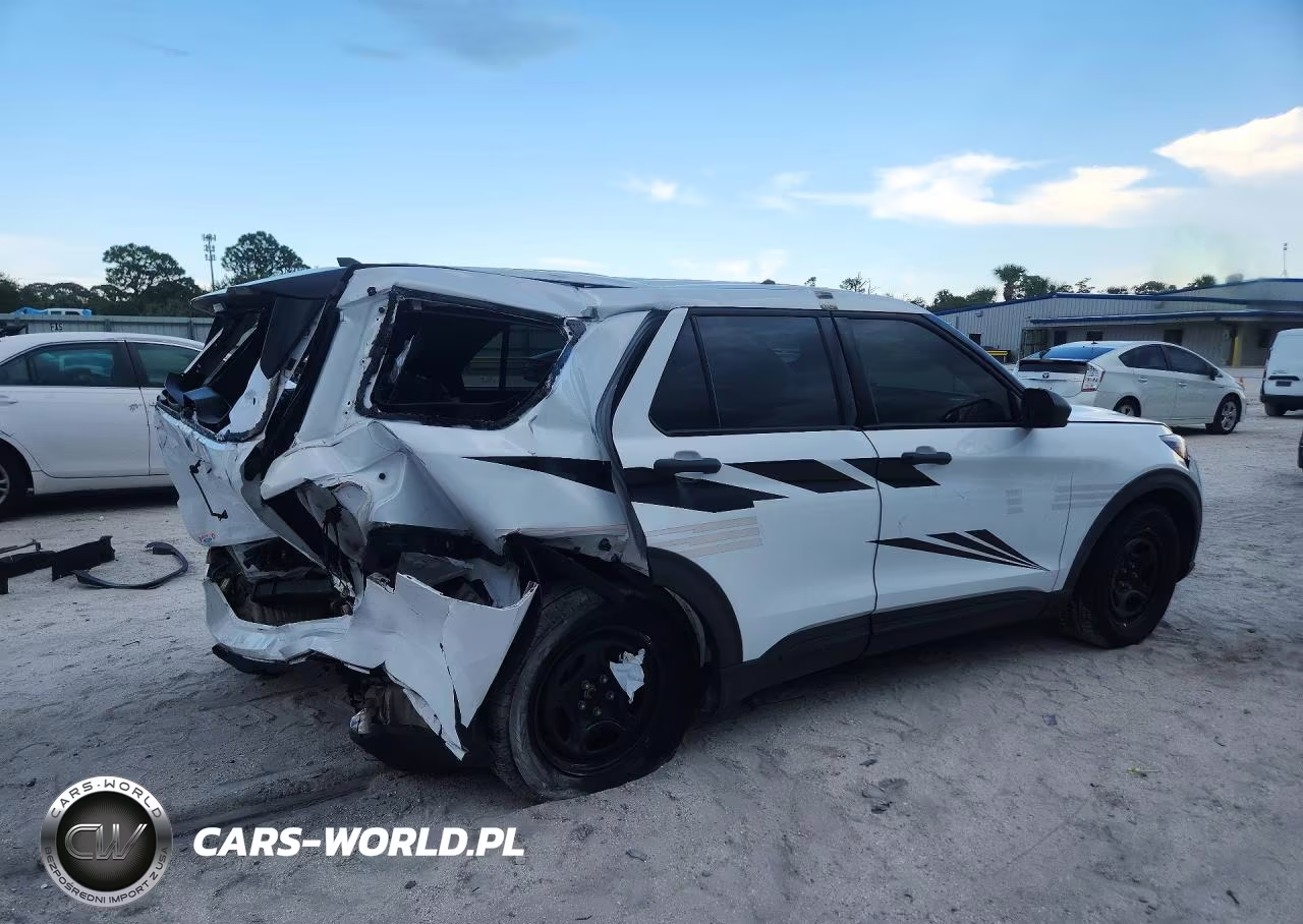 2021 Ford Explorer Police Interceptor VIN:1FM5K8AW4MNA10519 - 3
