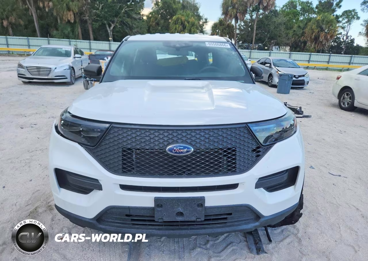 2021 Ford Explorer Police Interceptor VIN:1FM5K8AW4MNA10519 - 5