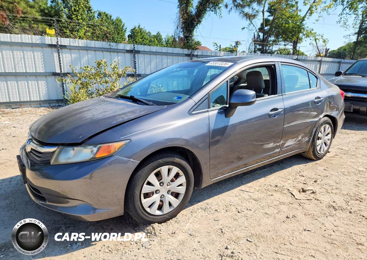 2012 Honda Civic Lx – zdjęcie 1 z 12