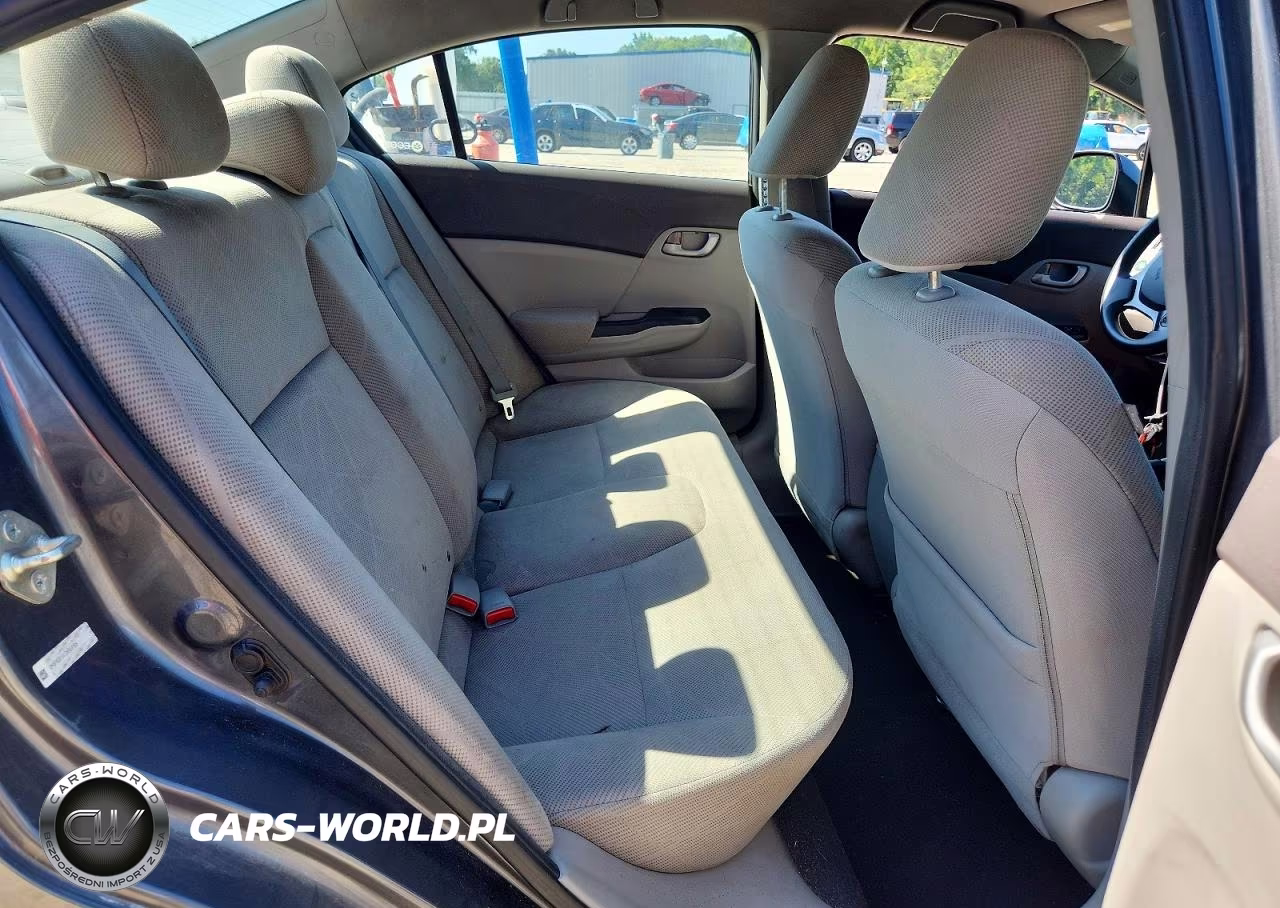 2012 Honda Civic Lx VIN:2HGFB2F5XCH558166 - 10