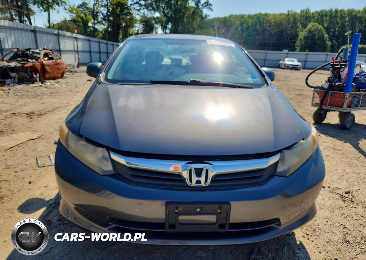 2012 Honda Civic Lx VIN:2HGFB2F5XCH558166 - 5
