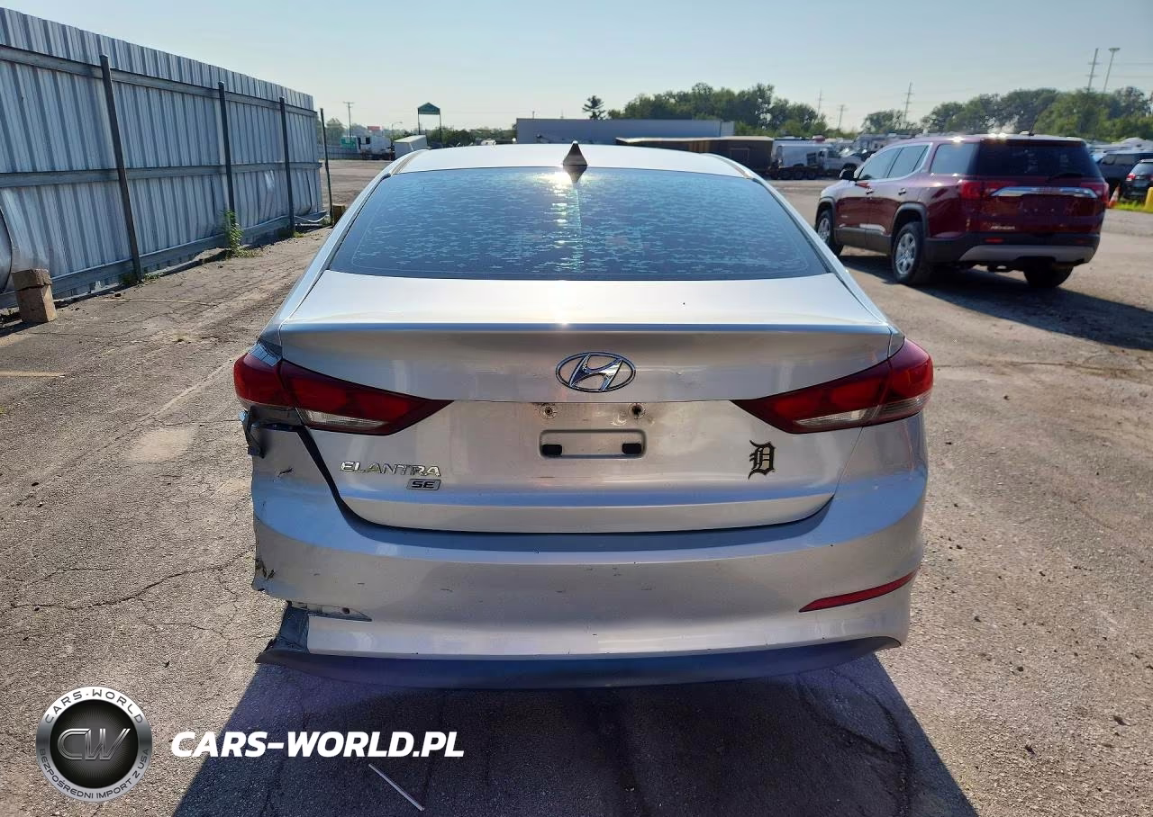 2017 Hyundai Elantra Se VIN:5NPD74LF7HH102544 - 6