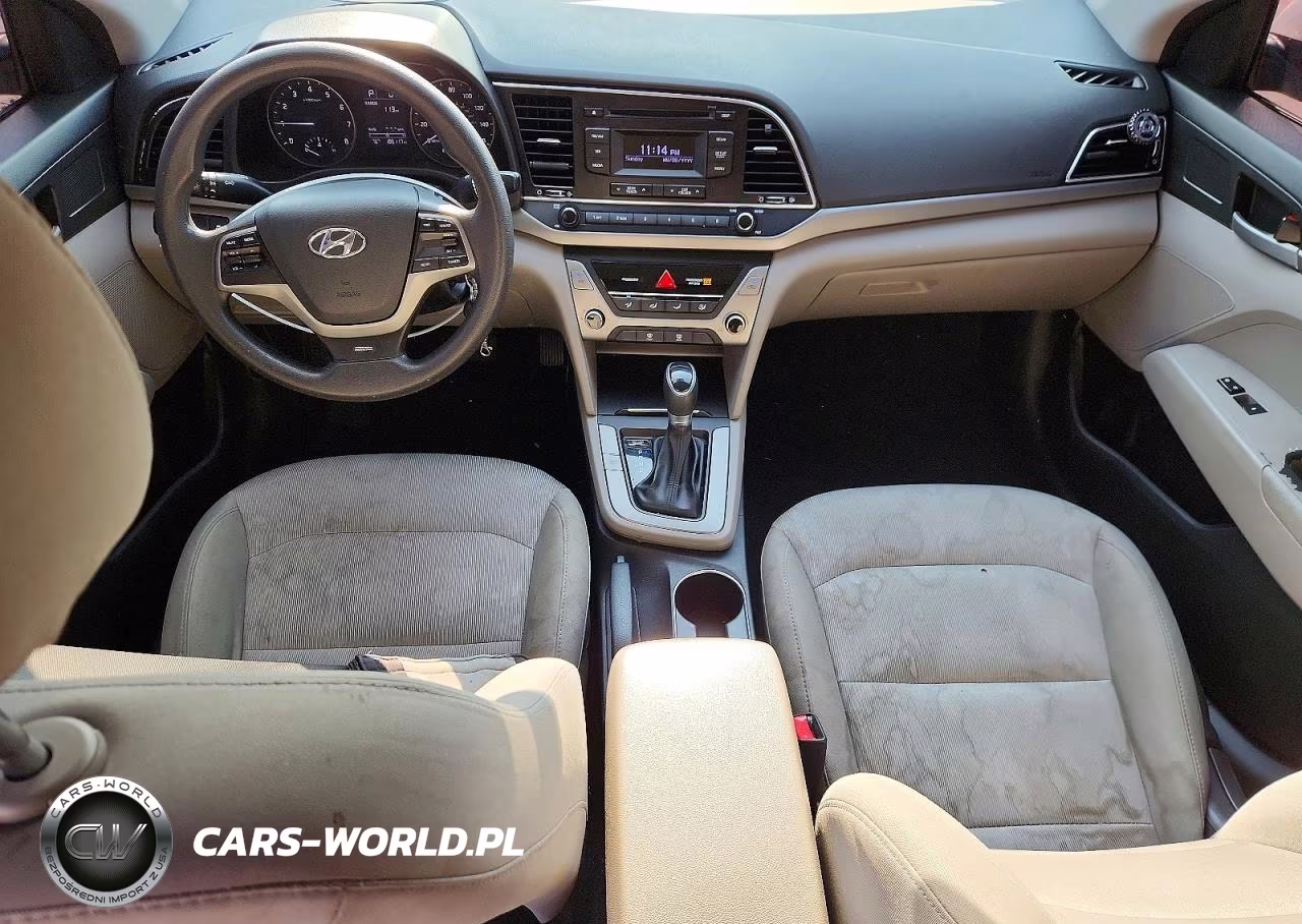 2017 Hyundai Elantra Se VIN:5NPD74LF7HH102544 - 8