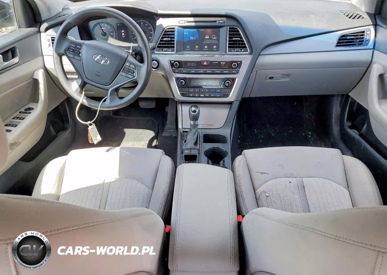 2017 Hyundai Sonata Hybrid Se VIN:KMHE24L17HA060371 - 8