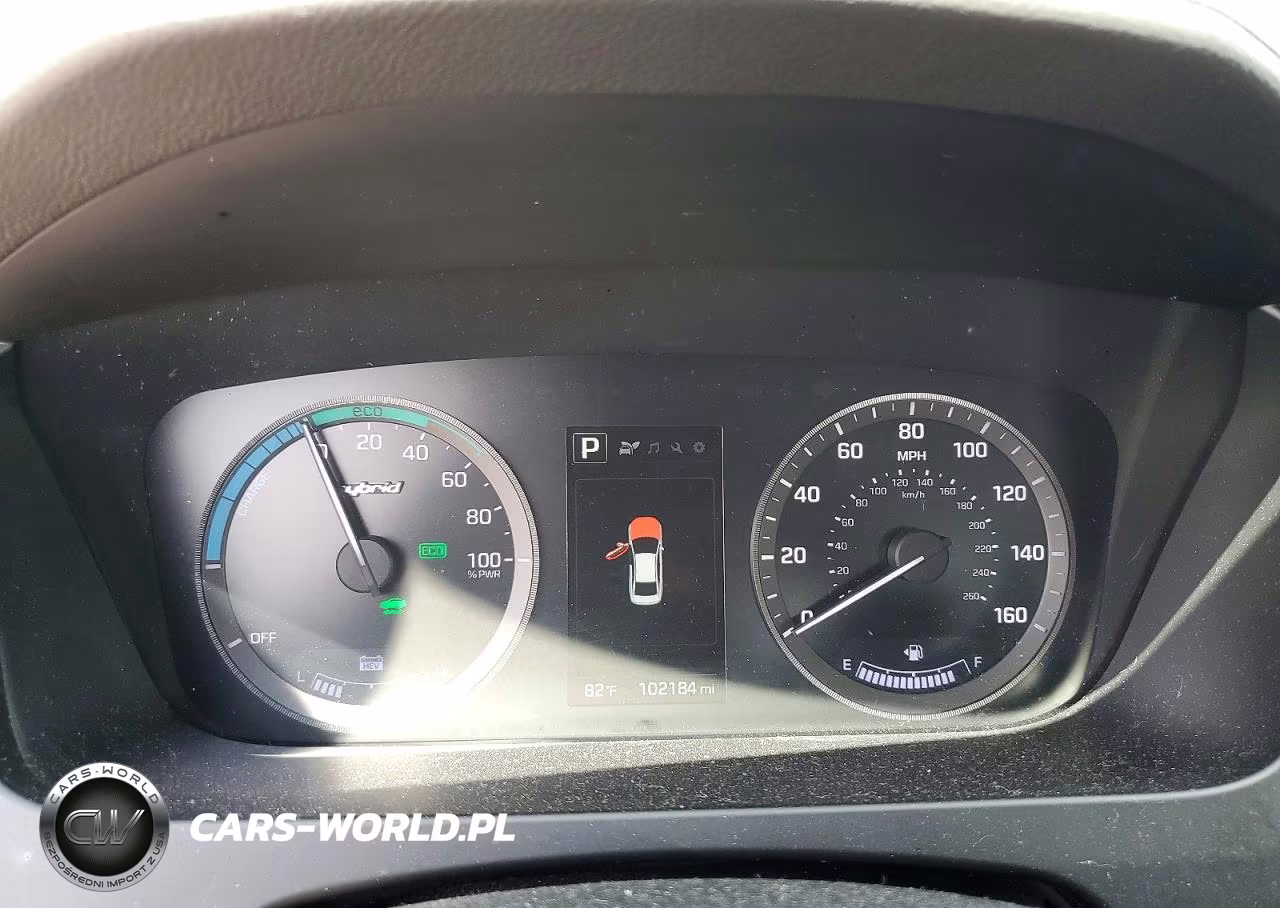 2017 Hyundai Sonata Hybrid Se VIN:KMHE24L17HA060371 - 9