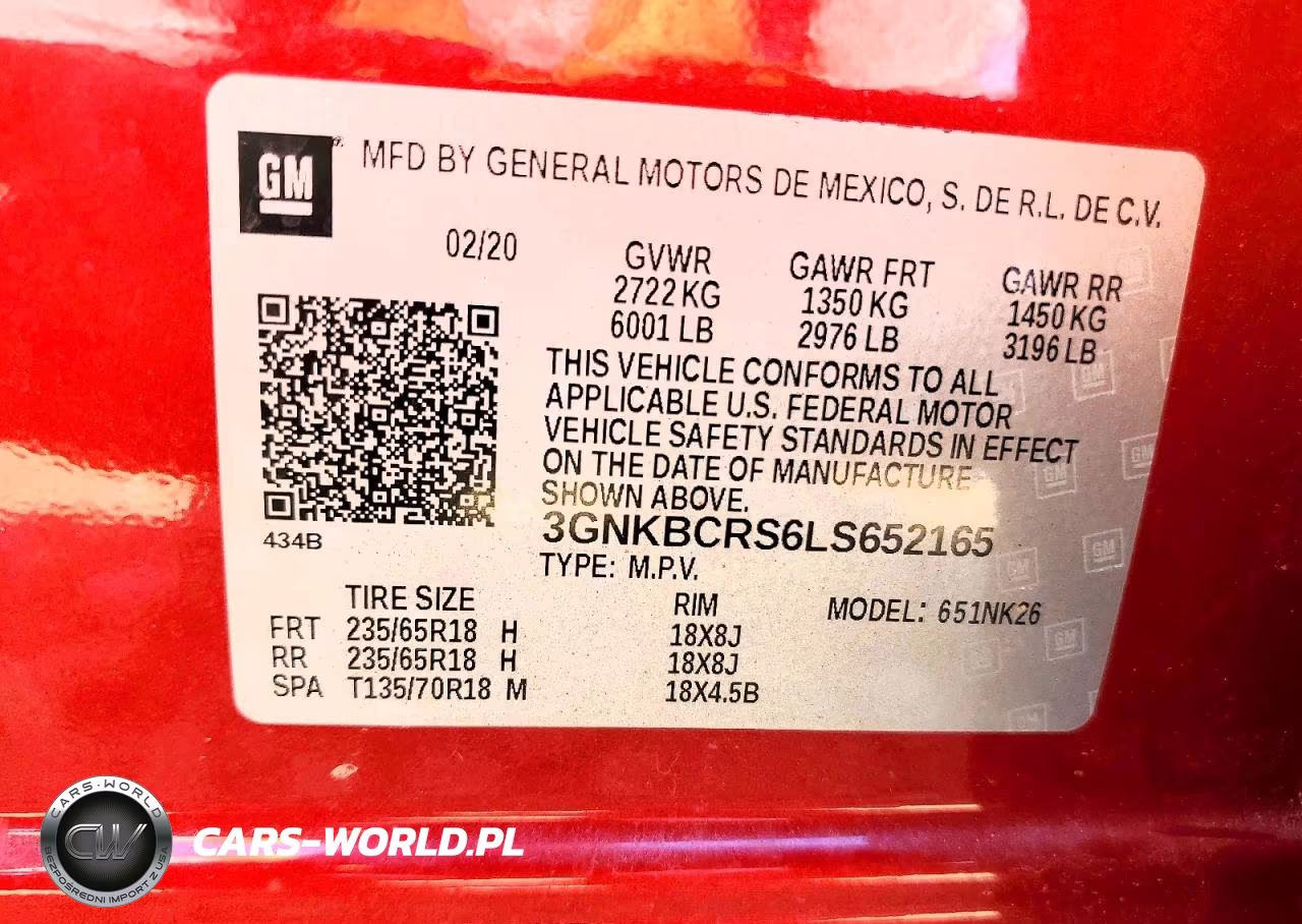 2020 Chevrolet Blazer 2Lt VIN:3GNKBCRS6LS652165 - 14