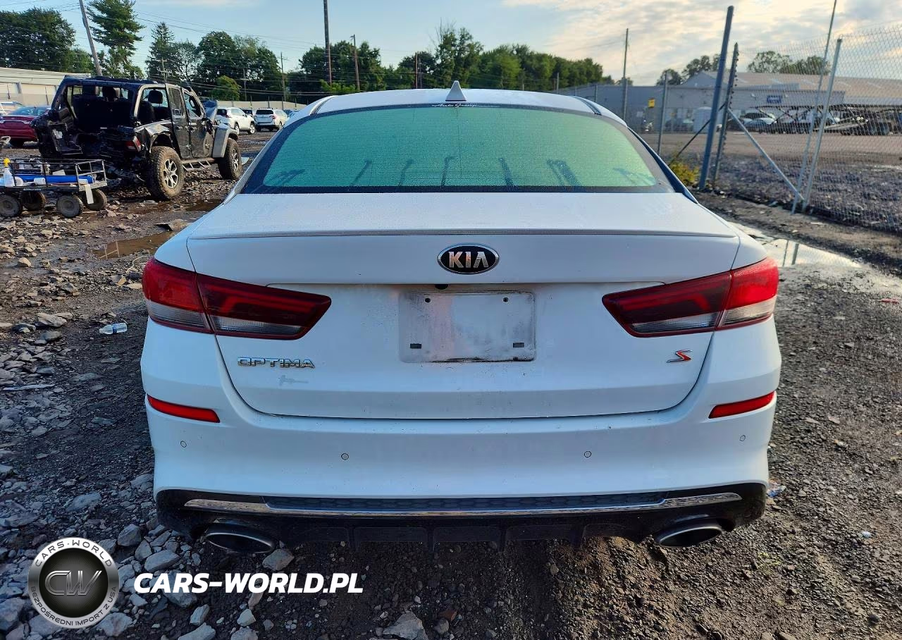 2019 Kia Optima S VIN:5XXGT4L3XKG332497 - 6