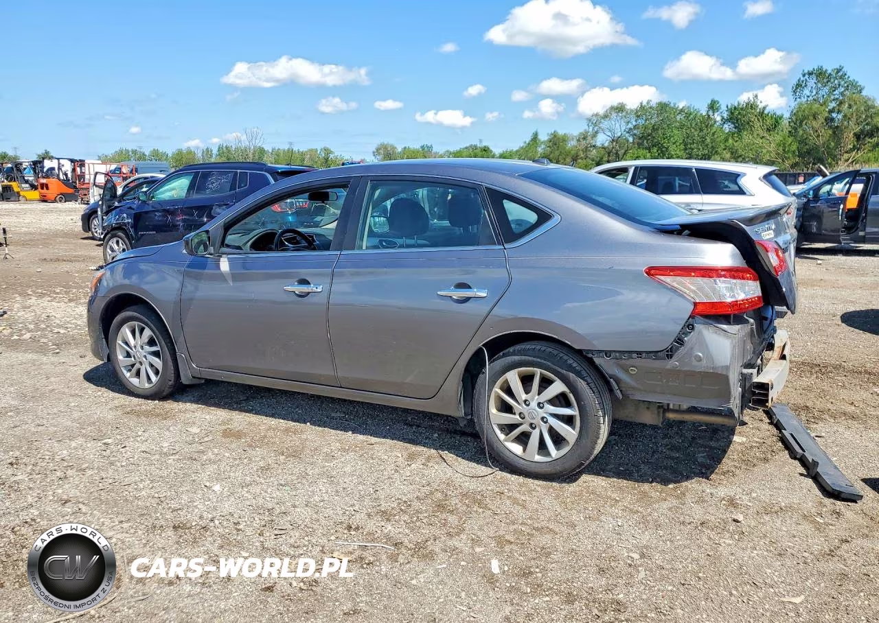 2015 Nissan Sentra Sv VIN:3N1AB7AP7FY278866 - 2