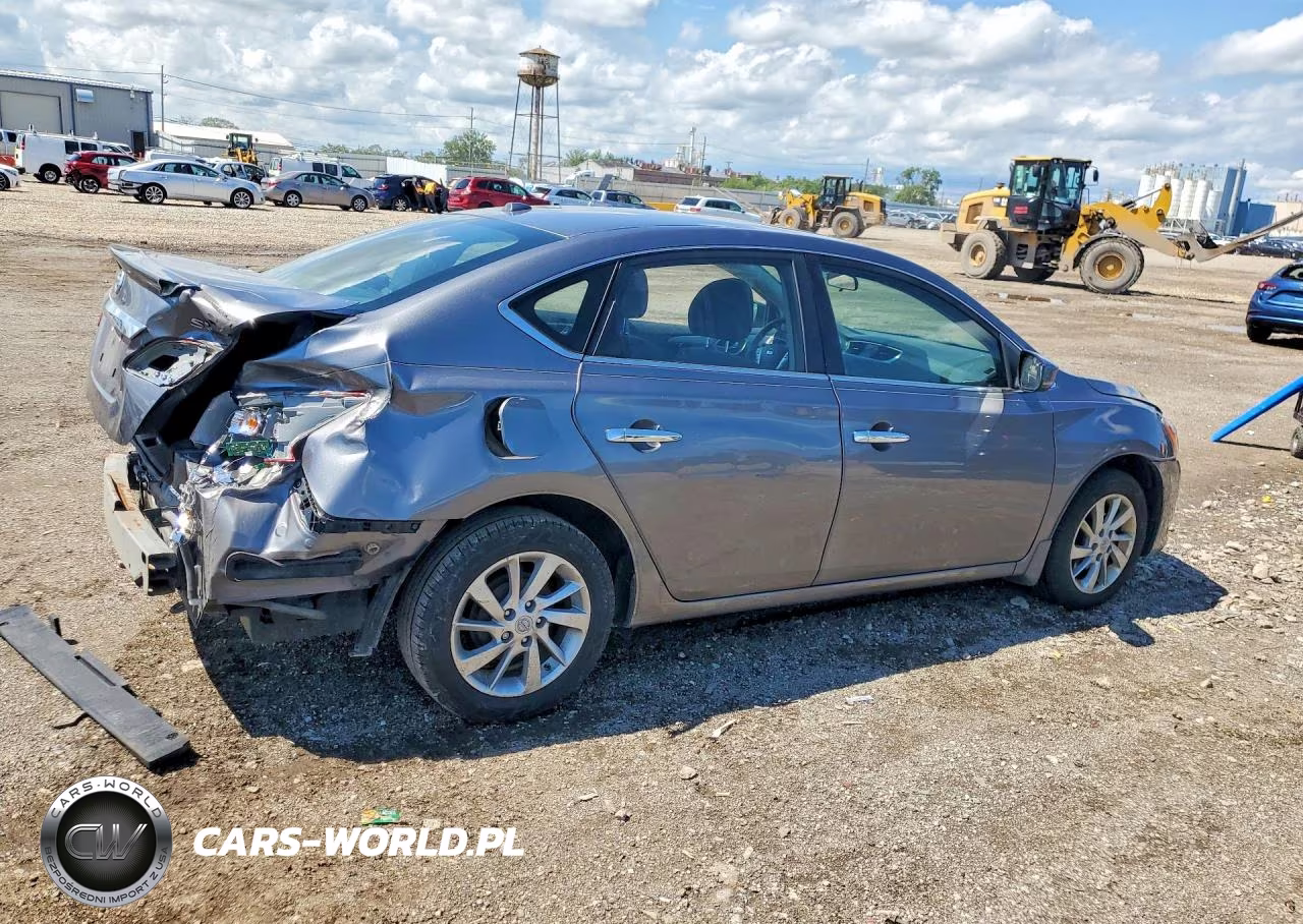2015 Nissan Sentra Sv VIN:3N1AB7AP7FY278866 - 3