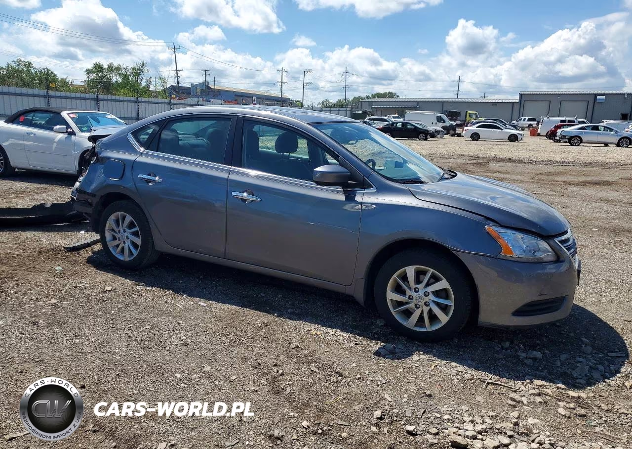 2015 Nissan Sentra Sv VIN:3N1AB7AP7FY278866 - 4