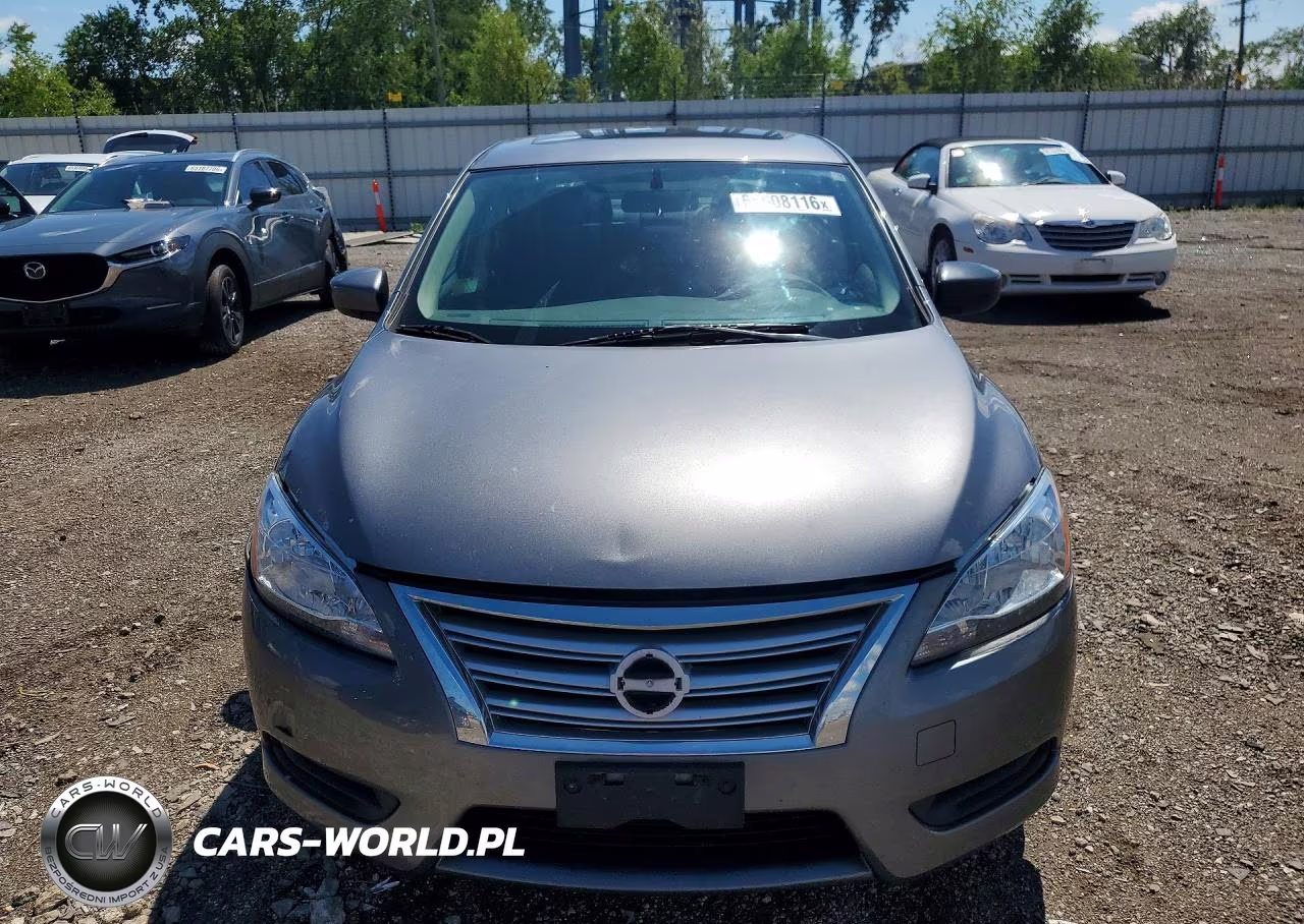2015 Nissan Sentra Sv VIN:3N1AB7AP7FY278866 - 5