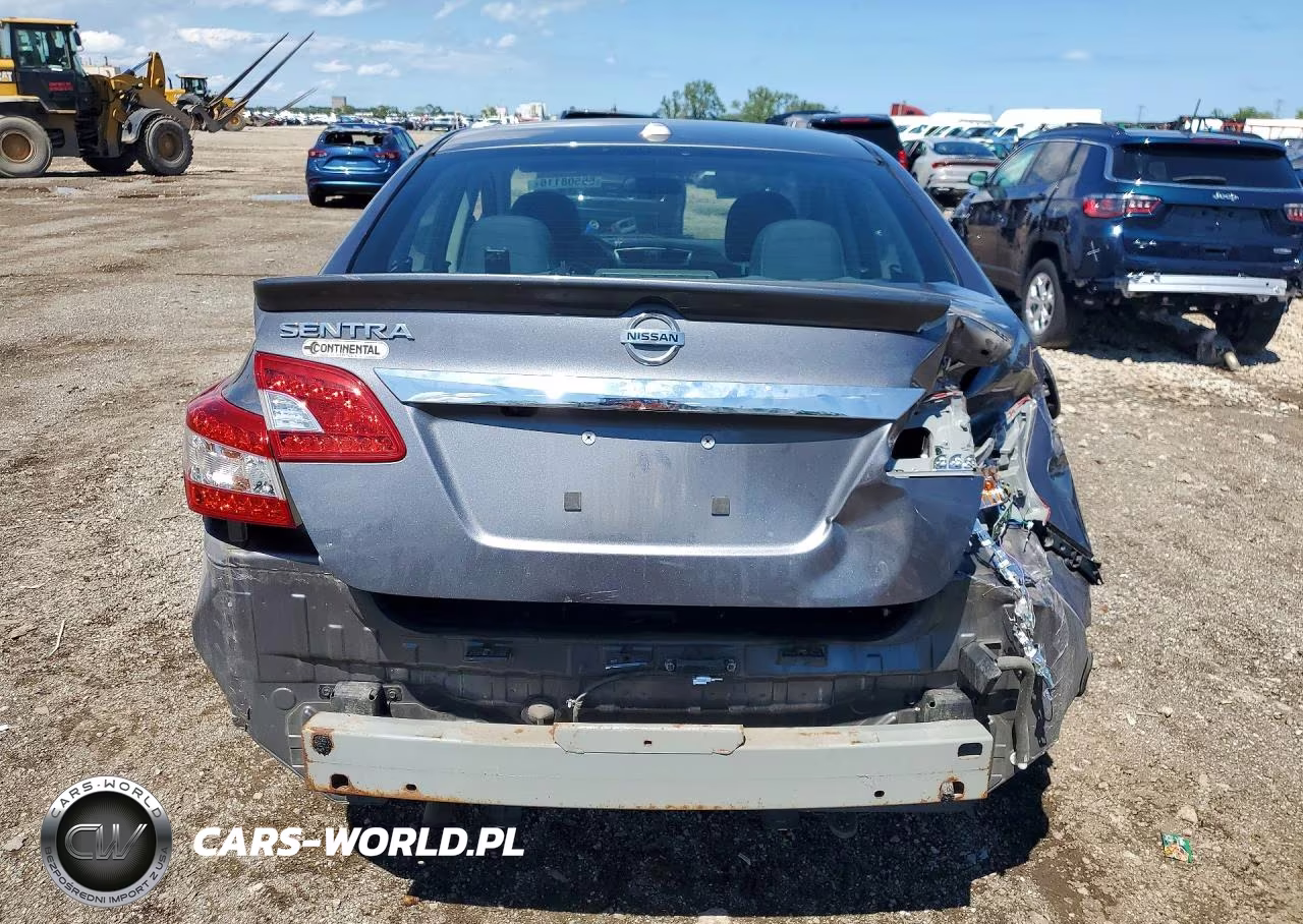 2015 Nissan Sentra Sv VIN:3N1AB7AP7FY278866 - 6