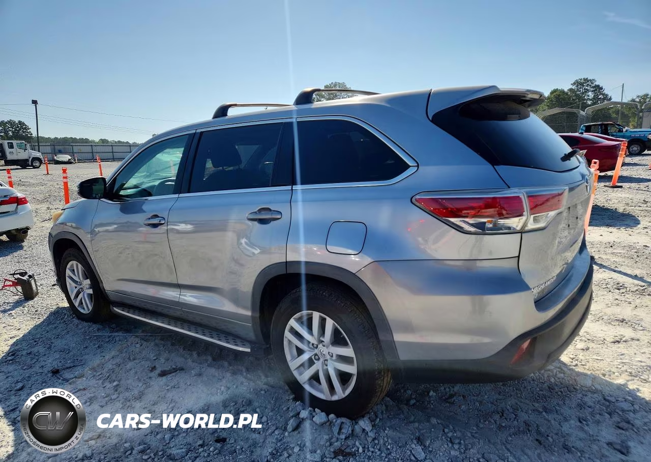2015 Toyota Highlander VIN:5TDZARFH3FS016544 - 2